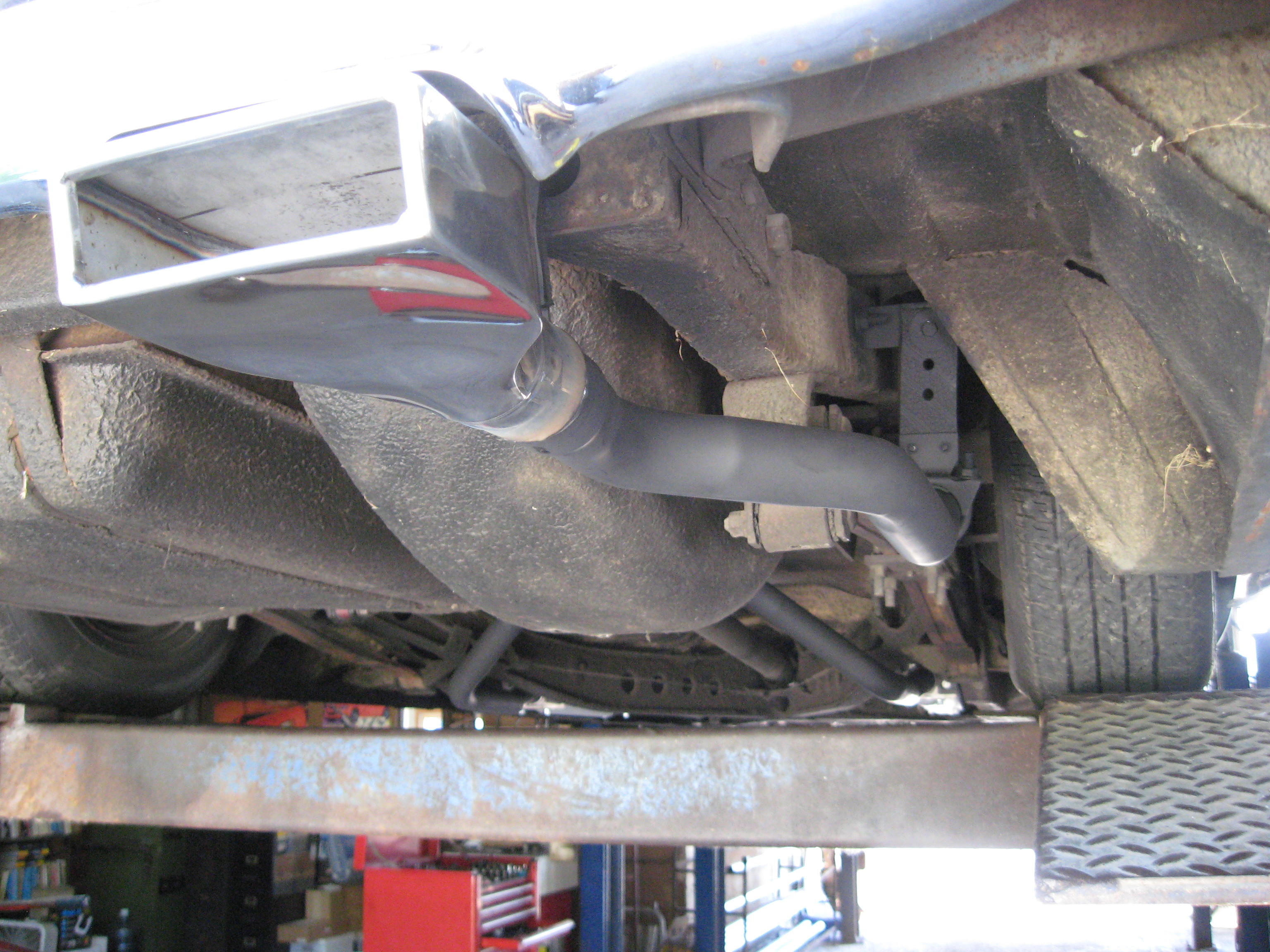 Automotive Exhaust Specialists work